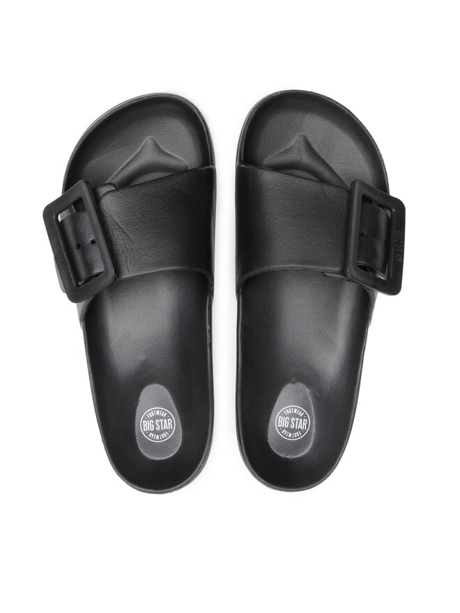 Big Star Shoes Klapki Big Star Shoes FF274A389 Czarny