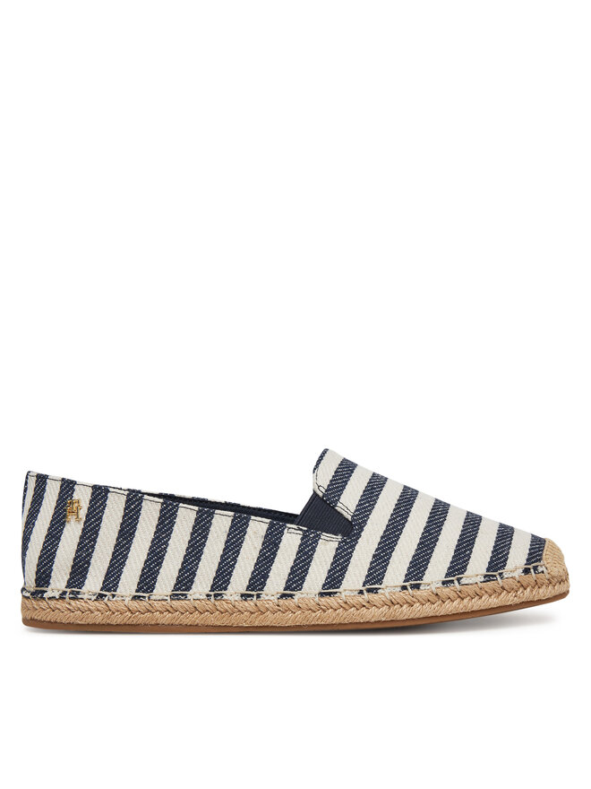 Tommy Hilfiger Espadryle Tommy Hilfiger Nautical Stripe Espadrille FW0FW08653 Kolorowy