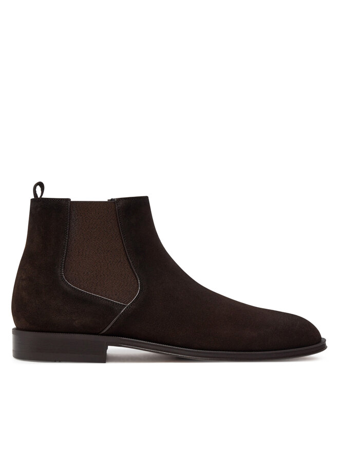 BOSS Klassische Stiefeletten BOSS Derrek_Cheb_SDPI 50516470 Braun