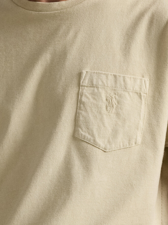Polo Ralph Lauren Polo Ralph Lauren Camiseta 710969628007 Beis Custom Slim Fit