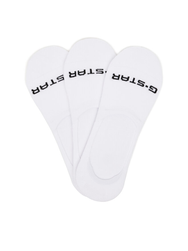 G-Star Raw Κάλτσες G-Star Raw AS_G-STAR_S_124_SS25 (3-PACK) Λευκό