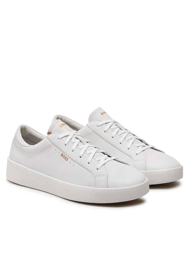 BOSS Sneakersy Boss Belwar Tenn lt 50522865 Biały