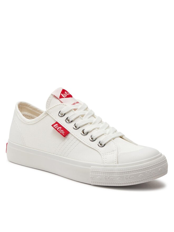 Lee Cooper Trampki Lee Cooper LCW-24-31-2208LA Biały