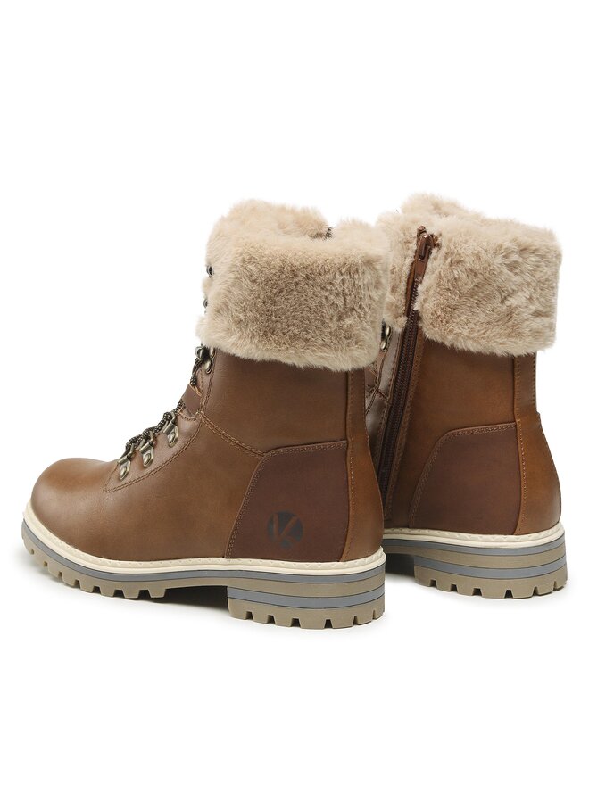 Kimberfeel Schnürstiefeletten Kimberfeel Pixie Braun