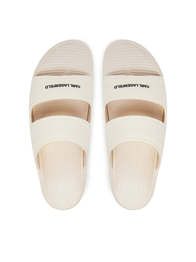 KARL LAGERFELD Papucs KARL LAGERFELD KL77005 Ekru
