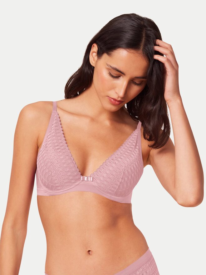 Triumph Triumph Bralette melltartó Aura Spotlight 10216460 Rózsaszín