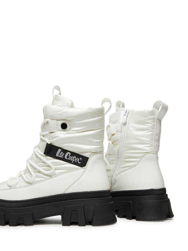Lee Cooper Botki Lee Cooper LCJ-24-47-3142LA Biały