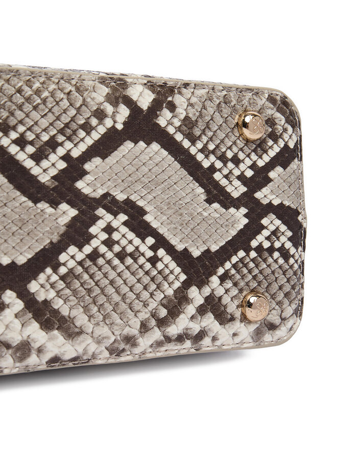 Nine West Handtasche Nine West EO-CITY GRACE-LDA9420 SNAKE Grau