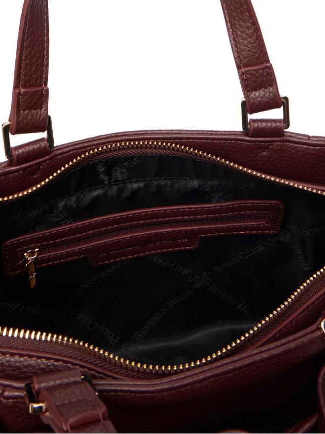 Beverly Hills Polo Club Handtasche Beverly Hills Polo Club CEO-BHPC-C-006-10 Dunkelrot