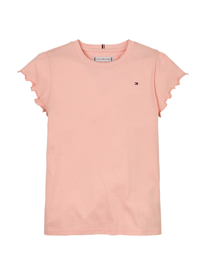 Tommy Hilfiger Tommy Hilfiger Marškinėliai Essential KG0KG07052 D Rožinė Regular Fit