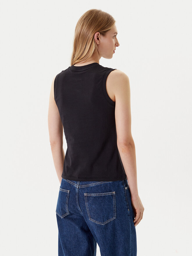 Calvin Klein Jeans Calvin Klein Jeans Felső LV047C852G Fekete Regular Fit