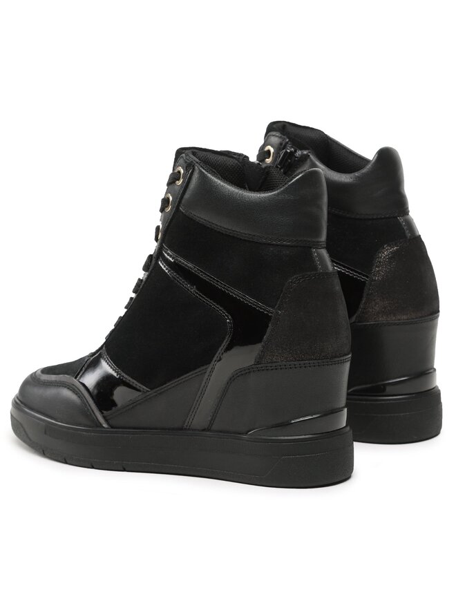 Geox Sneakersy Geox D Maurica D35PRB 02285 C9999 Černá