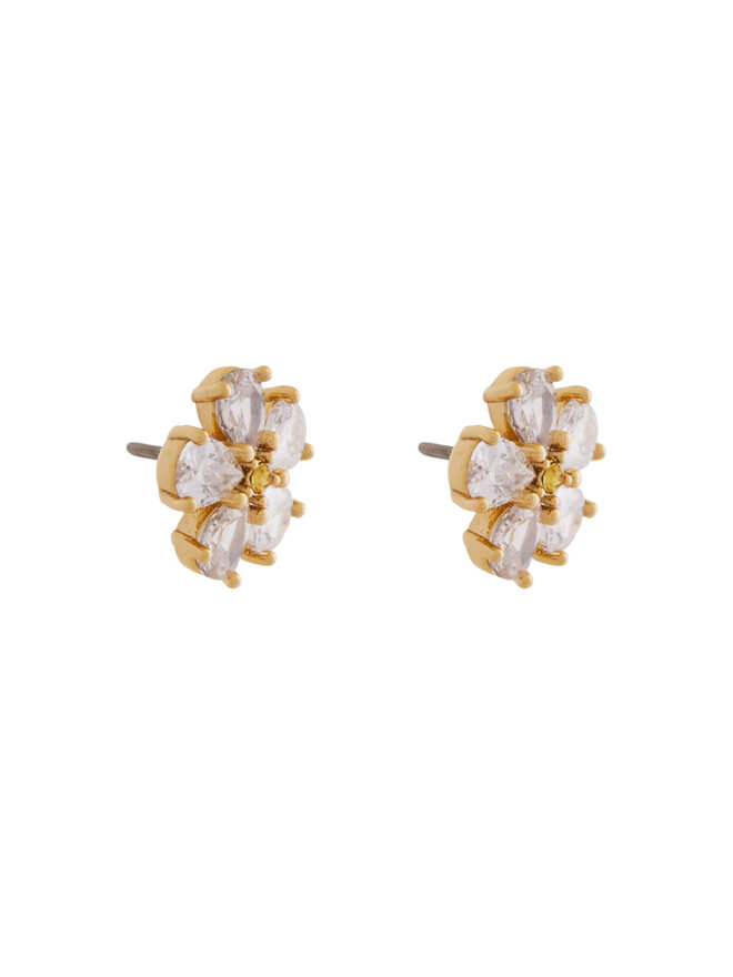 Kate Spade Kolczyki Kate Spade Bursting Blooms KK491 Złoty