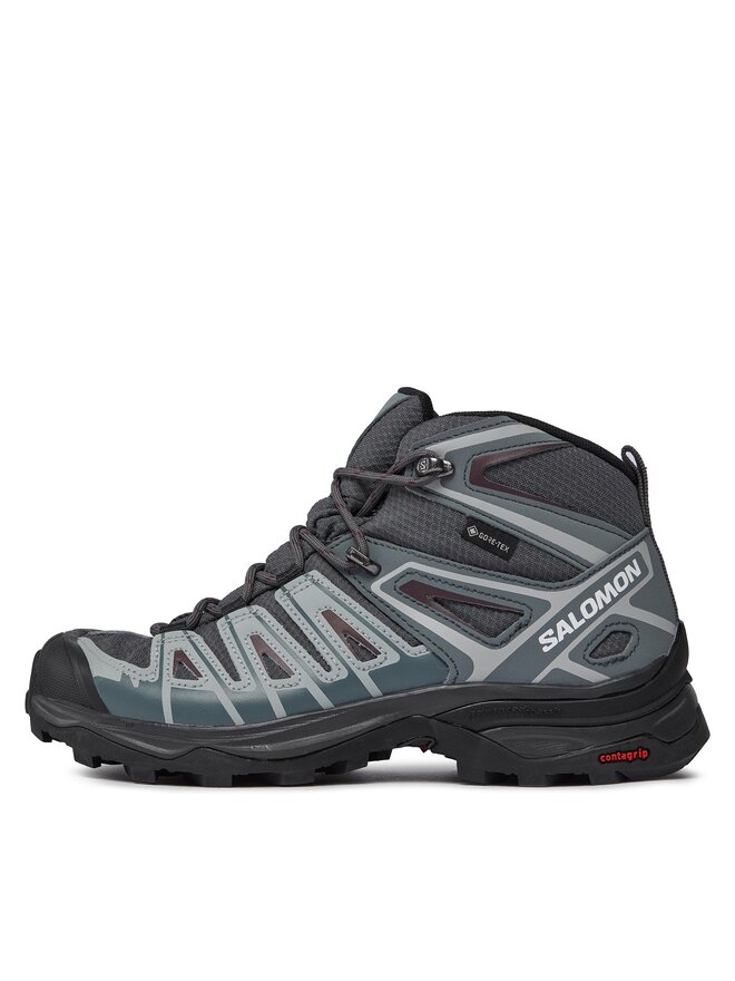 Trekkingschuhe Salomon X Ultra Pioneer Mid GORE TEX L47170500 Grau eschuhe