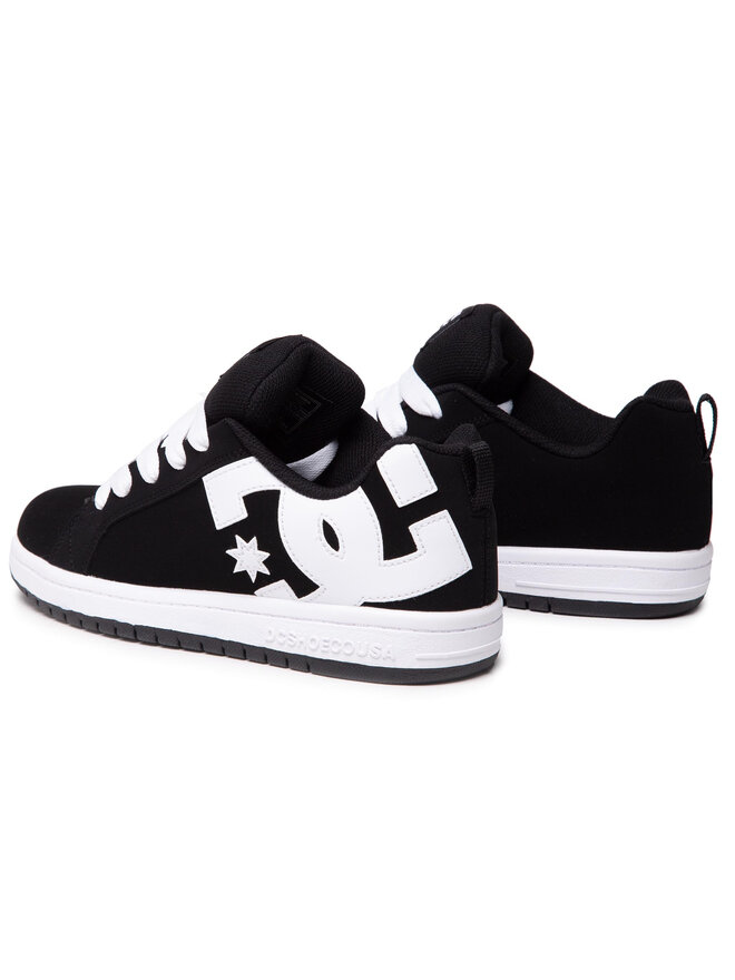 DC Sneakersy DC Court Graffik ADBS100207 Černá