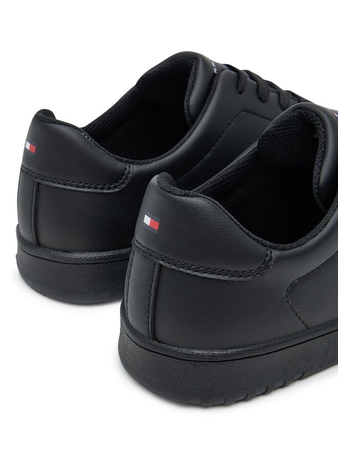Tommy Hilfiger Zapatillas Tommy Hilfiger Low Cut Lace-Up T3X9-34073-1355 Negro