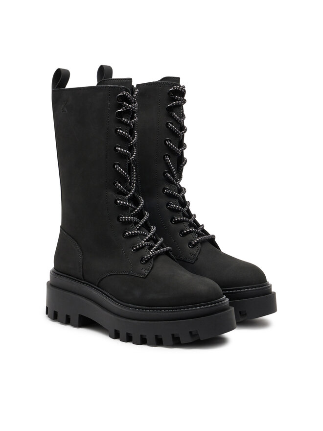 Calvin Klein Jeans Schnürstiefeletten Calvin Klein Jeans YW0YW01683 Schwarz