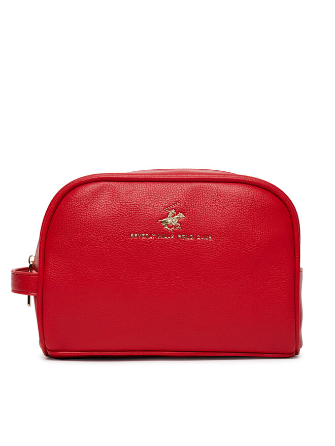 Beverly Hills Polo Club Kosmetyczka Beverly Hills Polo Club BHPC-U1-004-SS25 Czerwony