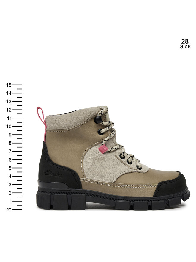 Clarks Botines planos Clarks Evyn Hike K. 26179037 Beis