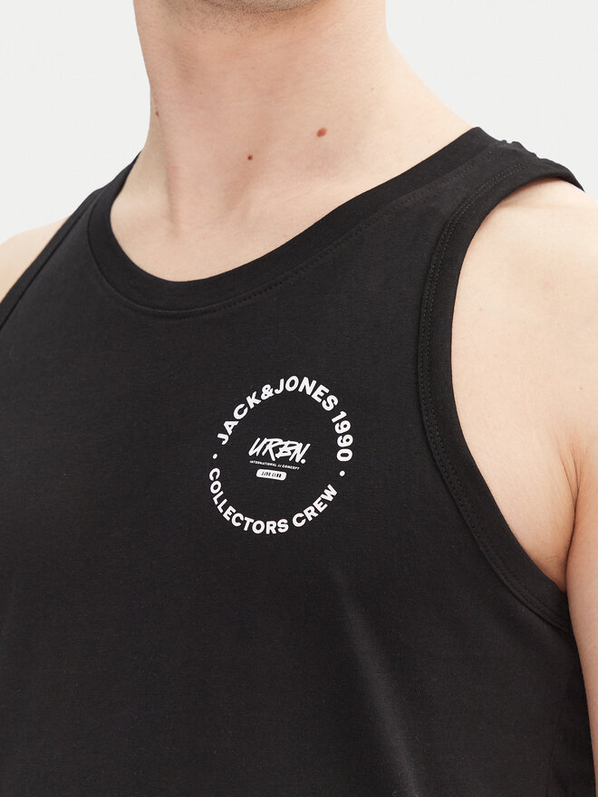 Jack&Jones Jack&Jones Tank top Simon 12270462 Μαύρο Regular Fit