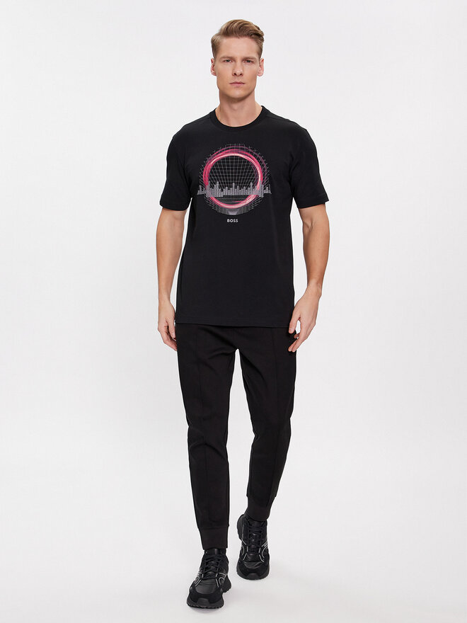 BOSS Boss T-Shirt 50506372 Schwarz Regular Fit