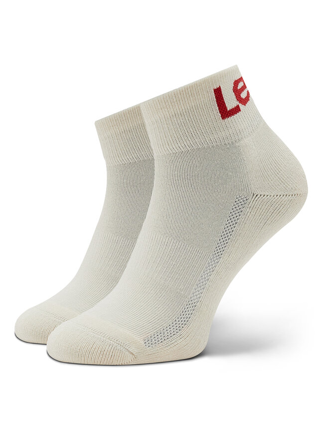 Levi's® 2 pares de calcetines altos unisex Levi's® 701220677 Écru