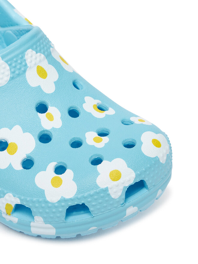 Crocs Чехли Crocs Classic Daisy Clog T 211264 Син