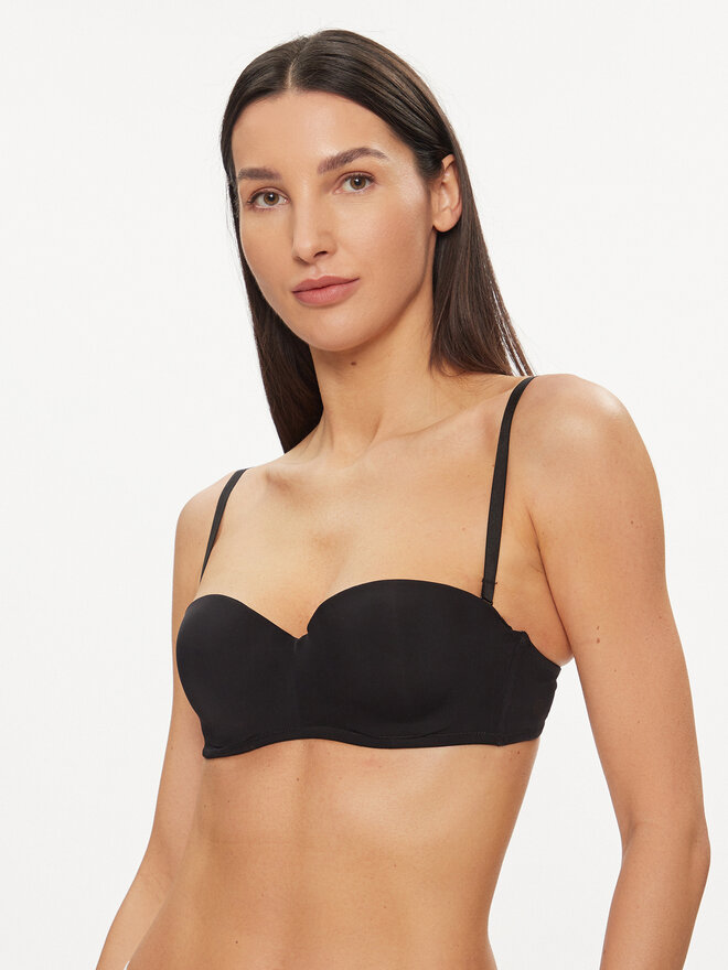 United Colors Of Benetton United Colors Of Benetton Sujetador tipo Bardot 3LEG1R015 Negro