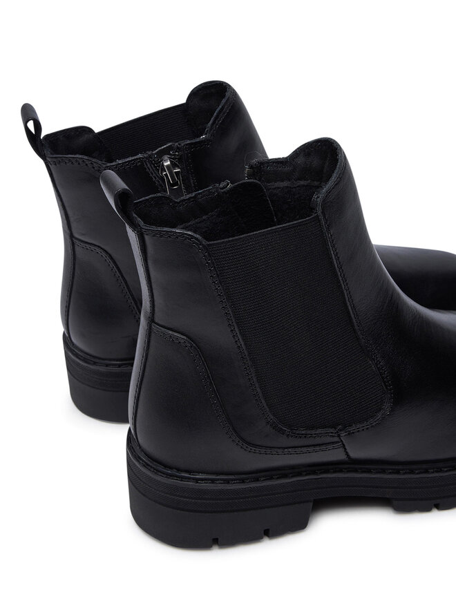 MARCO TOZZI 2 2 25019 20, Botas Cortas Al Tobillo Para Mujer, Negro (Black), 40 EU