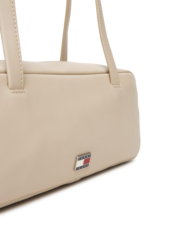 Tommy Jeans Handtasche Tommy Jeans Tjw City Shoulder Bag AW0AW18075 Beige