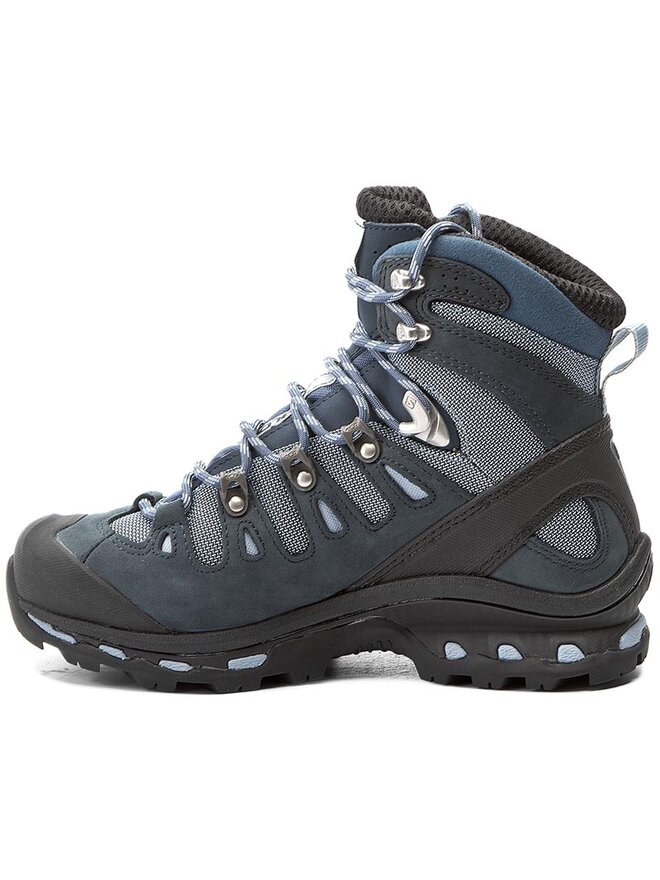 Chaussures de trekking Salomon Quest 4D 2 GTX GORE TEX 378391 Bleu marine chaussures