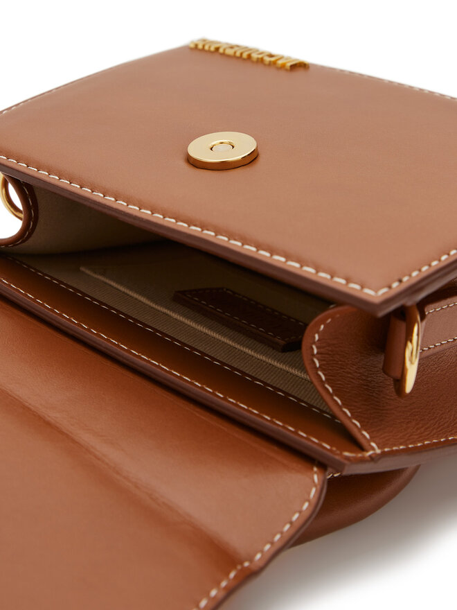 JACQUEMUS Geantă JACQUEMUS Le Chiquito Moyen 213BA002-3072 Maro