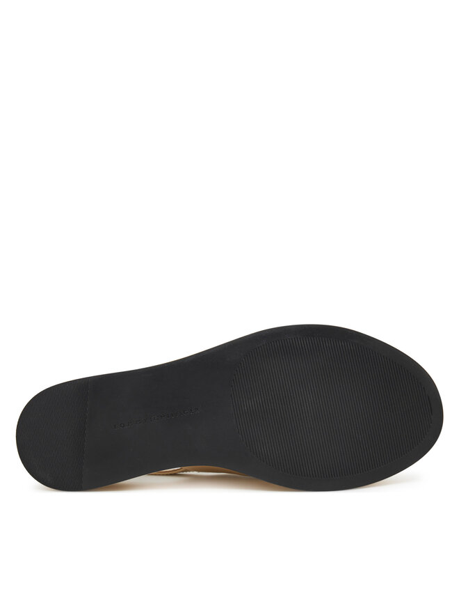 Tommy Hilfiger Sandalias Tommy Hilfiger Th Logo Hw Padded Leather Sandal FW0FW08808 Beis