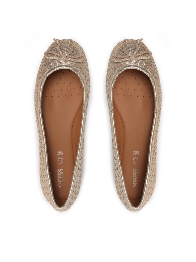 Geox Ballerinas Geox D Palmaria D35MUA000KYC2012 Goldfarben