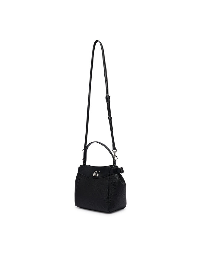 Calvin Klein Handtasche Calvin Klein Mix Media Crossbody LV04F3885G Schwarz