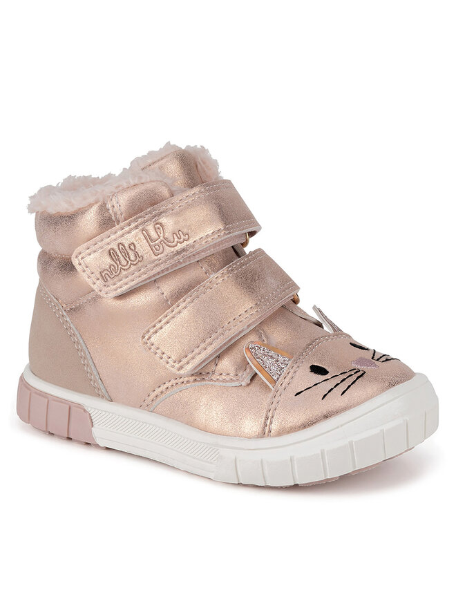 Nelli Blu Botines planos Nelli Blu AVO-505-113 Rosa