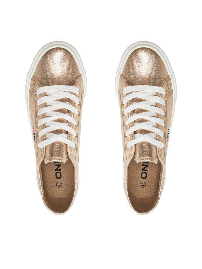 ONLY Shoes Кросівки ONLY Shoes Nicola 15318574 Золотий