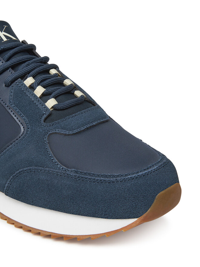 Calvin Klein Jeans Снікерcи Calvin Klein Jeans Retro Runner Sock Lace Up Ny-Su YM0YM01326 Cиній