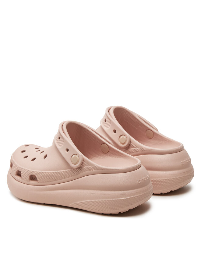 Crocs Şlapi Crocs Classic Crush Clog 207521 Roz