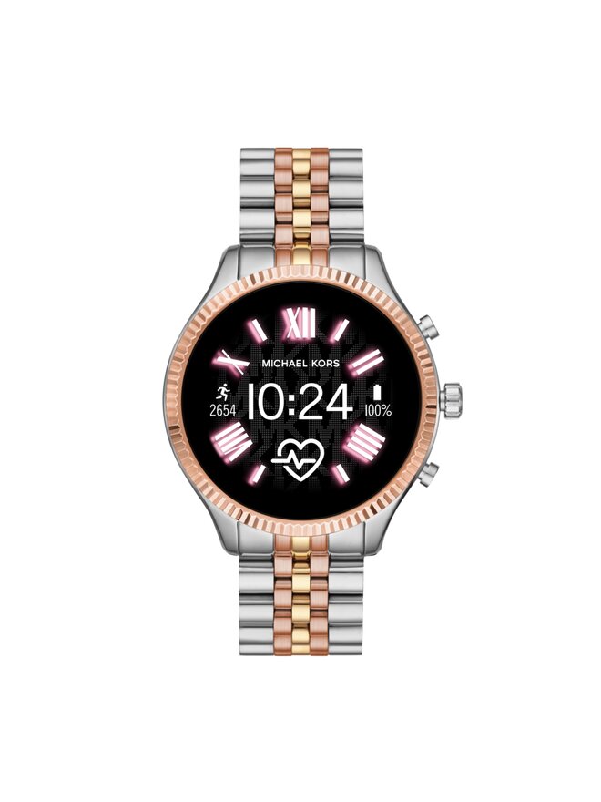 Michael Kors Smartwatch Michael Kors Lexington MKT5080 Srebrny