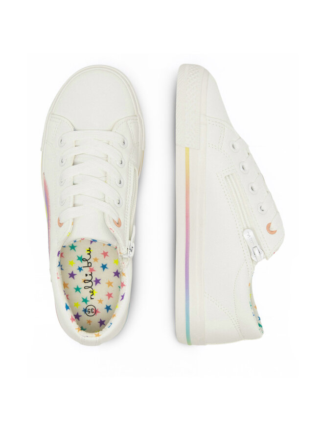 Nelli Blu Sneakersy Nelli Blu CSS20379-26 Biały