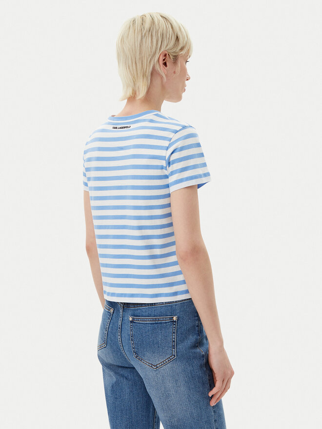 KARL LAGERFELD KARL LAGERFELD T-Shirt A1W17099 Μπλε Regular Fit