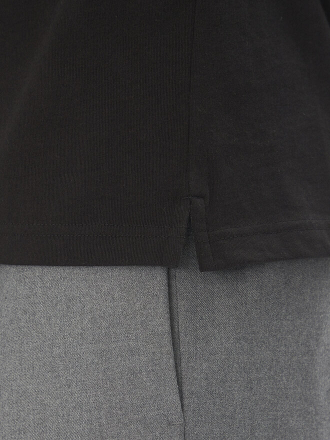 BOSS BOSS Poloshirt Percy Heritage 50538111 Schwarz Relaxed Fit