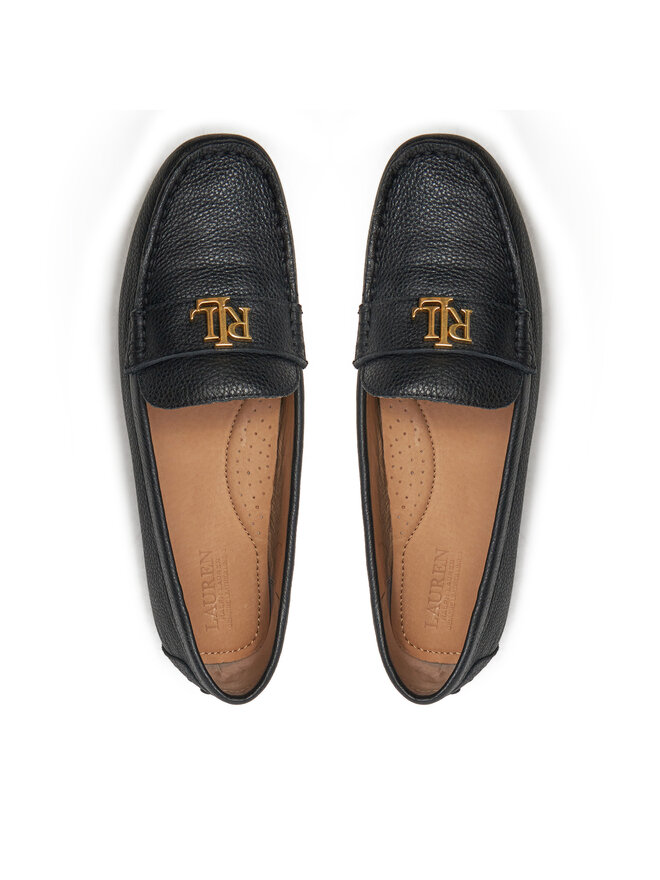LAUREN RALPH LAUREN Μοκασίνια Lauren Ralph Lauren 802942768001 Μαύρο