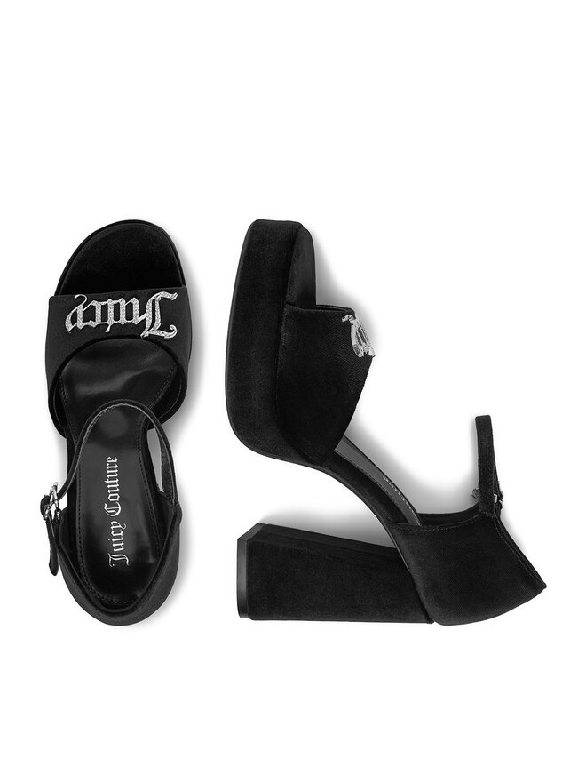 Juicy Couture Sandali Juicy Couture EO-WSS21645-01 Nero