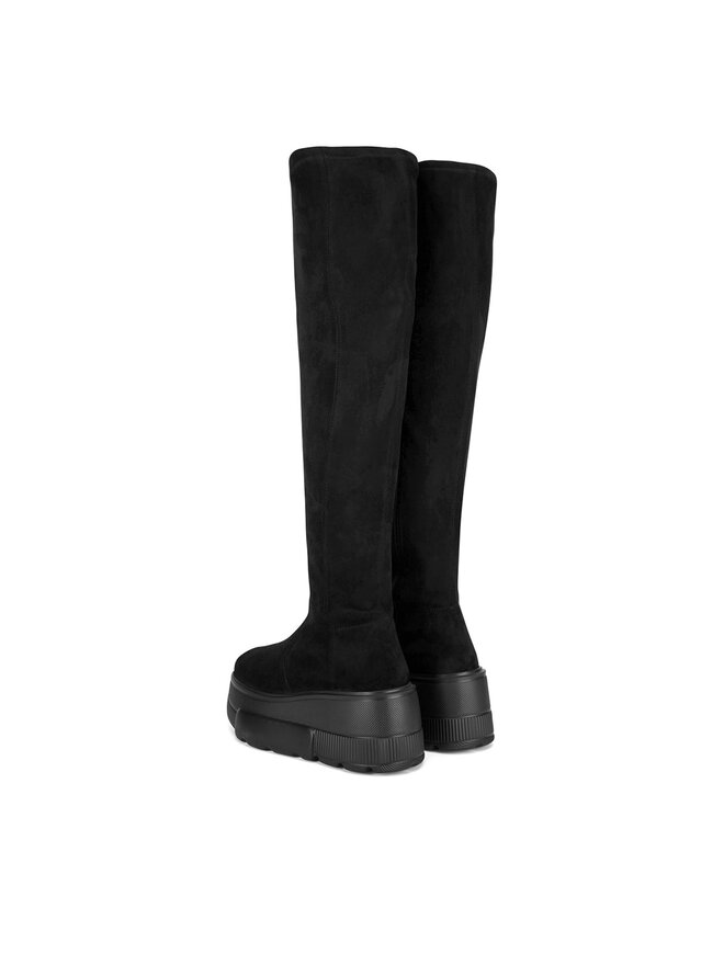 Badura Cizme lungi muschetar Badura CASI-01W2-002 Negru