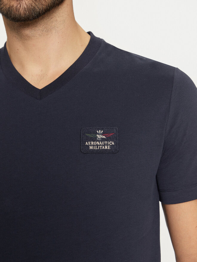 Aeronautica Militare Aeronautica Militare T-Shirt 242TS2333J662 Σκούρο μπλε Regular Fit