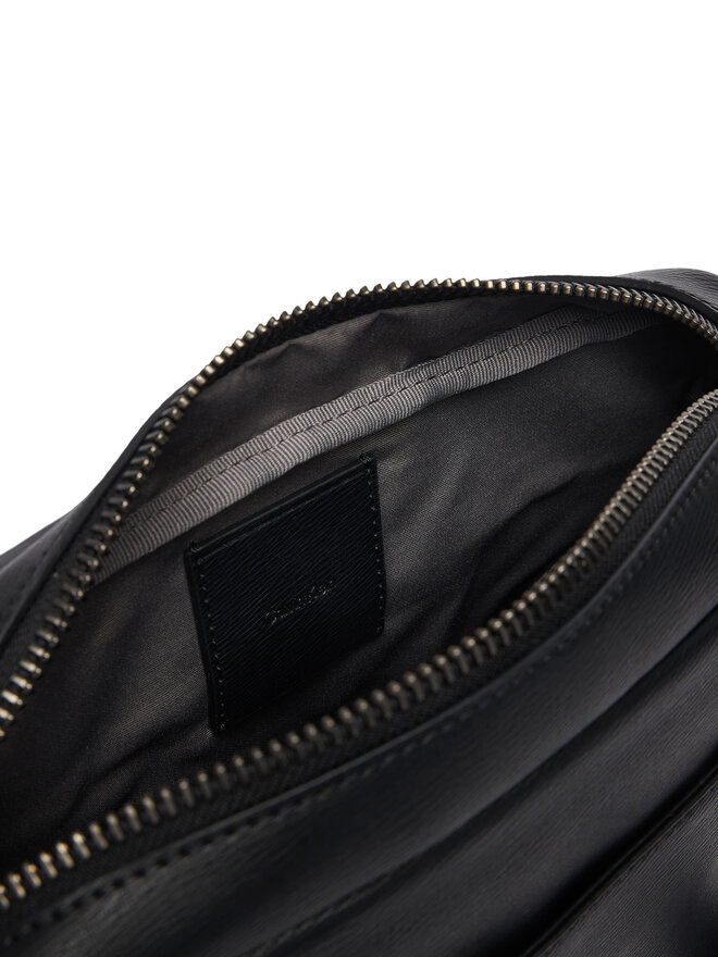 Calvin Klein Umhängetasche Calvin Klein Emblem Hw Flap Messenger LV04D3508G Schwarz