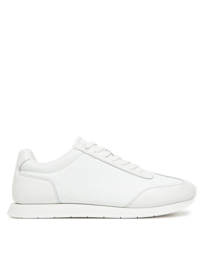 Calvin Klein Αθλητικά Calvin Klein Low Prof Runn Laceup Mono HM0HM01896 Λευκό