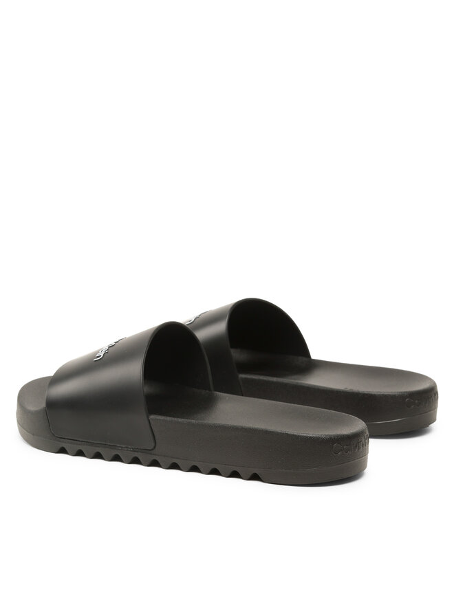 Calvin Klein Nazouváky Calvin Klein Chuncky Pool Slide Rub HM0HM01063 Černá
